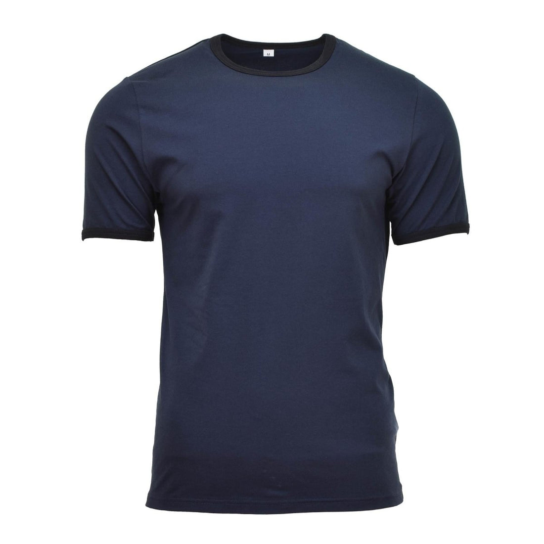 Origineel Nederlands leger t-shirt blauw katoenen shirt korte mouwen militair surplus nieuw
