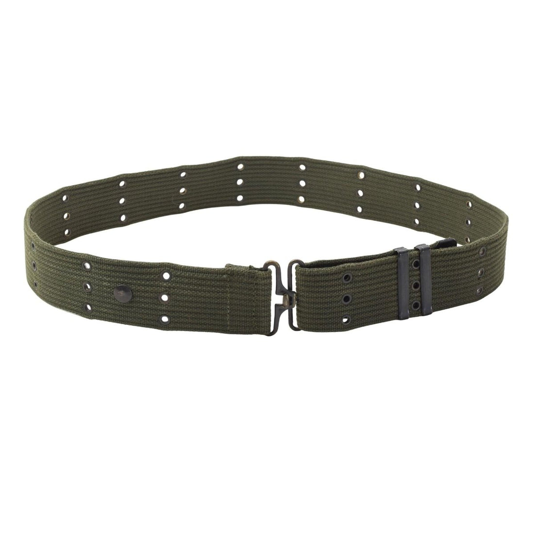 Originele Nederlandse Leger Tactische Riem Nylon Gatkoppeling Militair Surplus Olijf