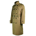 Originele Nederlandse Army Trench Coat Mens Khaki formele officier jas met voering nieuw