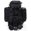 Originele Nederlandse militaire 40+20L grote rugzak Wandel-campingrugzak Zwart