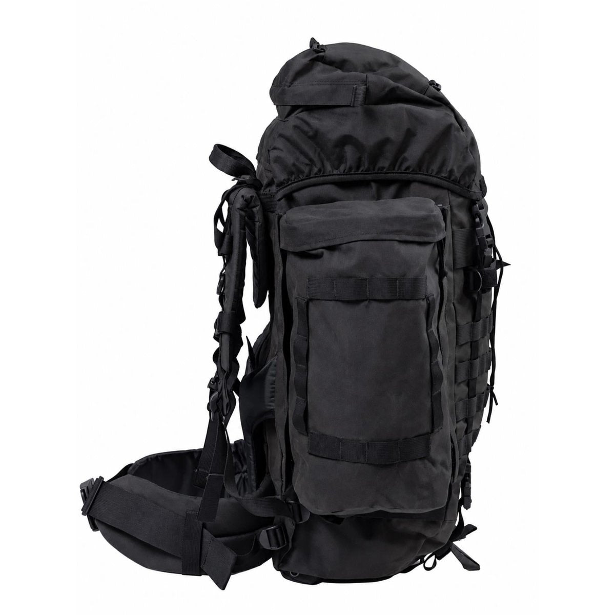 Originele Nederlandse militaire 40+20L grote rugzak Wandel-campingrugzak Zwart