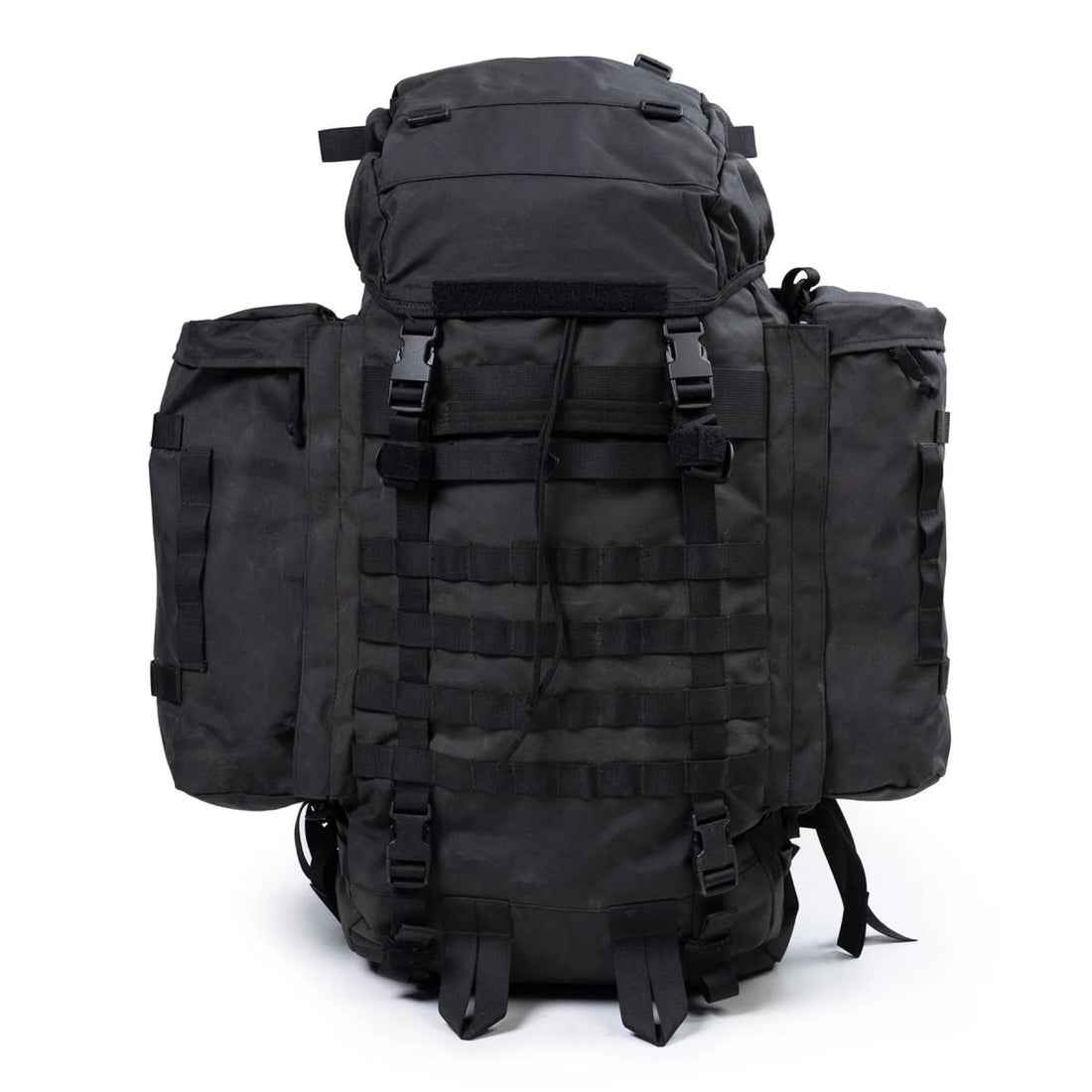 Originele Nederlandse militaire 40+20L grote rugzak Wandel-campingrugzak Zwart