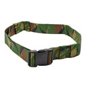 Originele Nederlandse militaire camo dpm tactische riem verstelbare plastic gesp