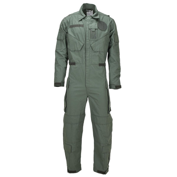 Oorspronkelijke Nederlandse militaire coverall brandweerbestendige Aramid Blend Olive