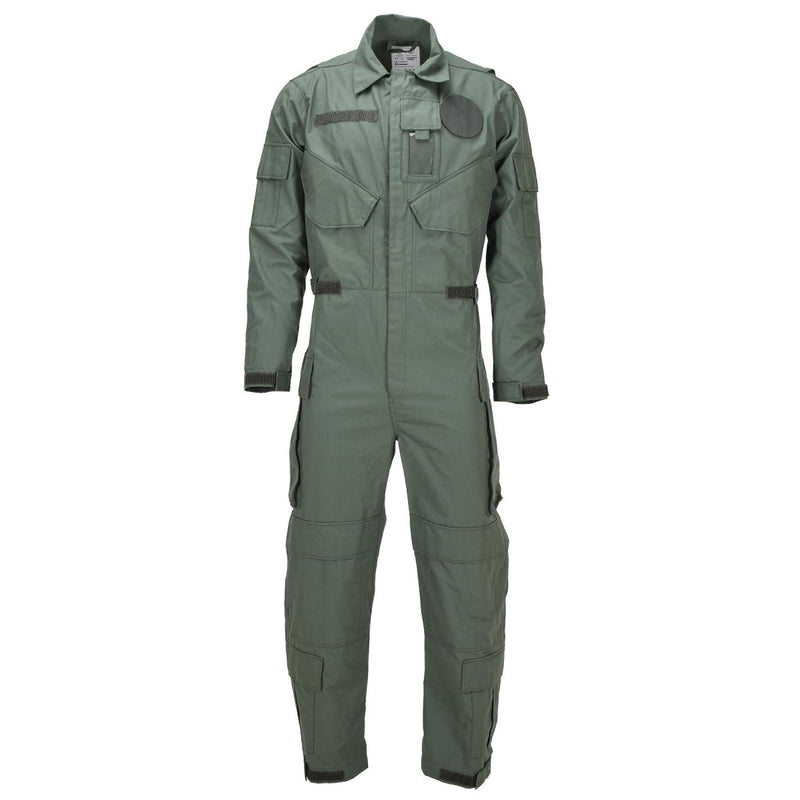 Oorspronkelijke Nederlandse militaire coverall brandweerbestendige Aramid Blend Olive