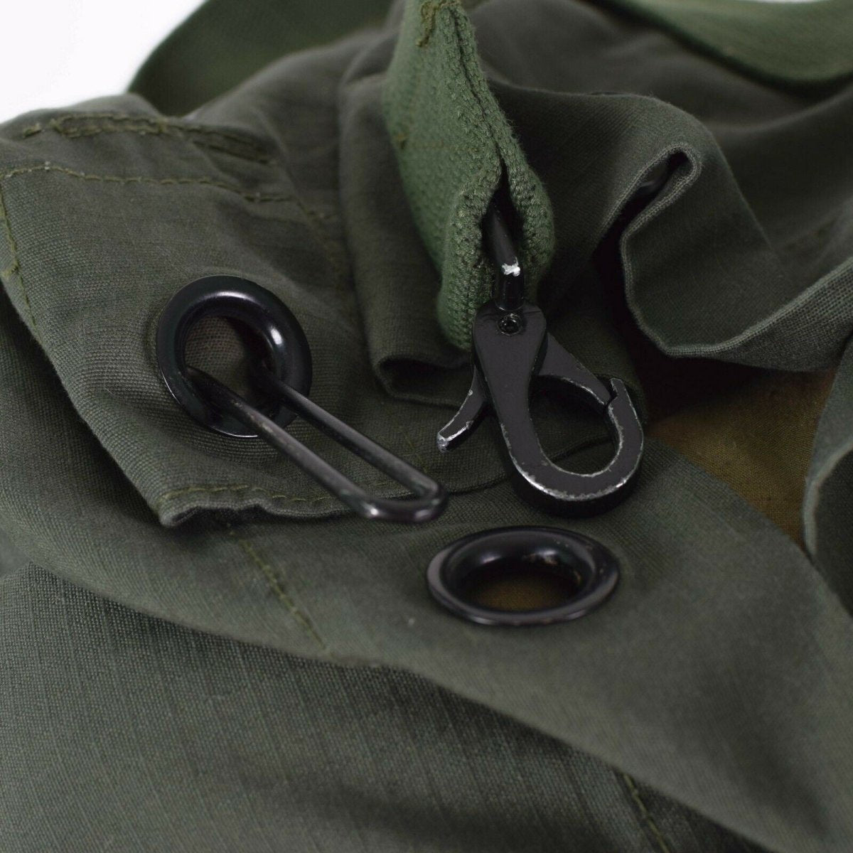 Originele Nederlandse militaire plunje tas 100 -liter ripstop zak canvas kit olijf