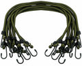 Originele Nederlandse militaire elastische koorden 3-pack outdoor kampeeruitrusting Olijf