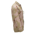 Origineel Nederlands Militair Veldshirt Drukknoopsluiting 3-Kleur Desert Camo