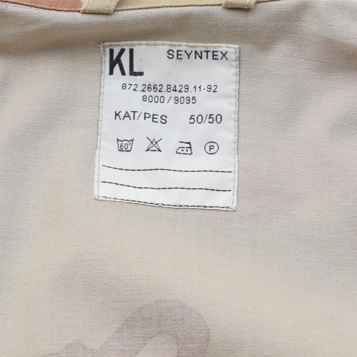 Origineel Nederlands Militair Veldshirt Drukknoopsluiting 3-Kleur Desert Camo