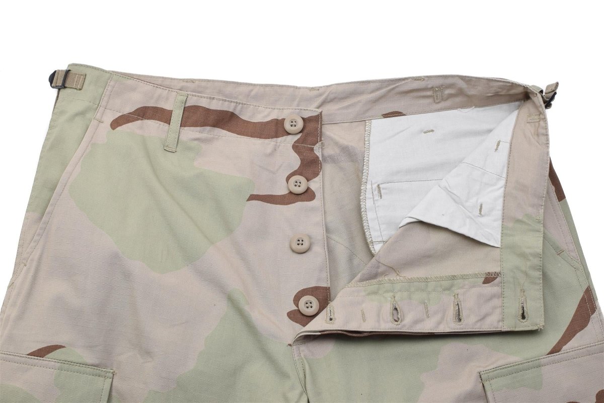 Originele Nederlandse Militaire Veldbroek Cargozakken 3-Kleur Desert Camo