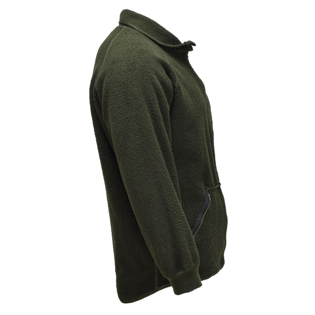 Originele Nederlandse militaire fleece jas Warm zacht thermisch koude weerskleding