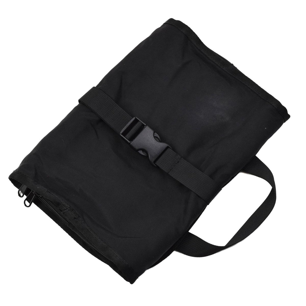 Originele Nederlandse Militaire Opvouwbare Toilettas Travel Wash Organizer Zwart