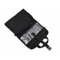 Originele Nederlandse Militaire Opvouwbare Toilettas Travel Wash Organizer Zwart