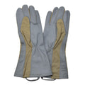 Originele Nederlandse militaire olijfhandschoenen lederen hittebestendige Aramid Warmer Nieuw