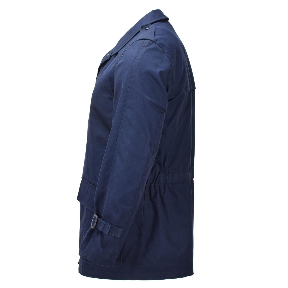 Origineel Nederlandse Militaire Parka Fleece Gevoerd Koud Weer Legerjack Blauw