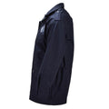 Originele Nederlandse Militaire Parka Meerdere Zakken Hoge Hals Visserslogo Blauw