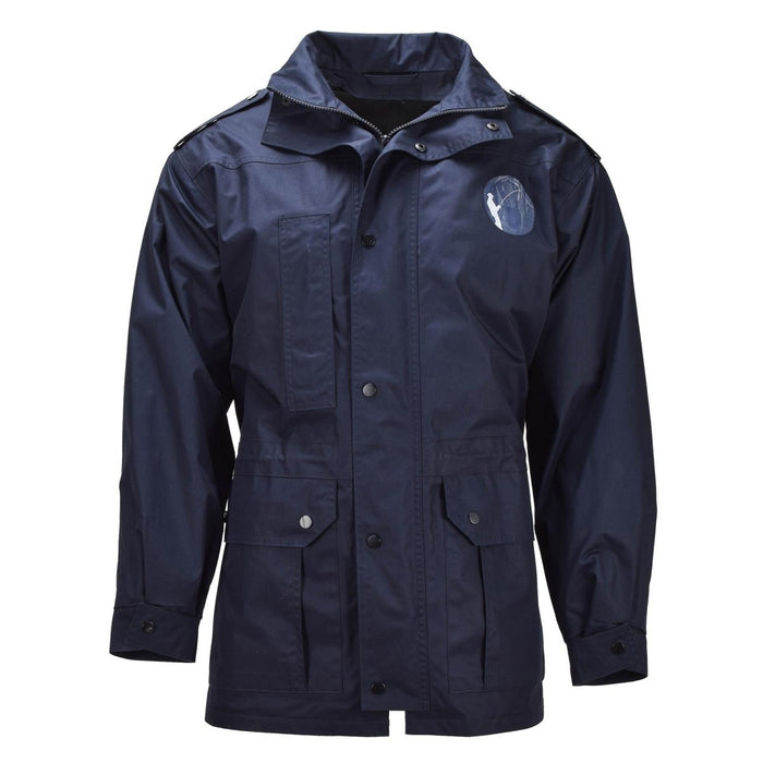 Originele Nederlandse Militaire Parka Meerdere Zakken Hoge Hals Visserslogo Blauw - GoMilitar