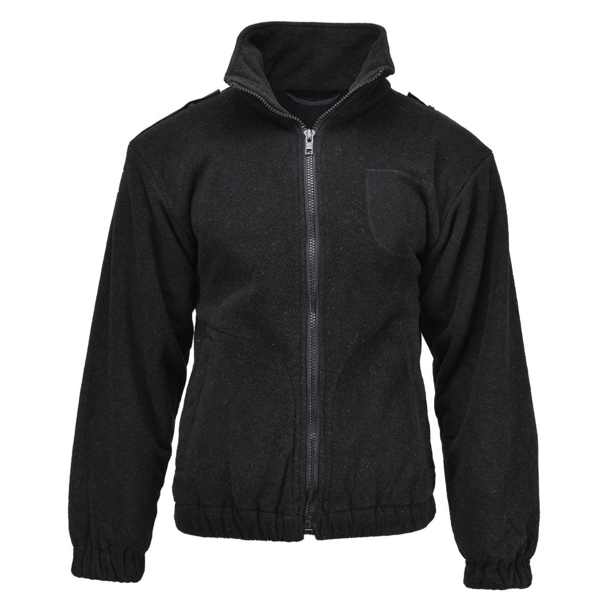 Originele Nederlandse militaire politie Fleece Jacket Warm Sweater Winter Jumper Black