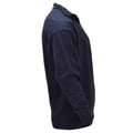 Origineel Nederlands Militair Thermisch Ondershirt Lange Mouw Halve Ritssluiting Blauw