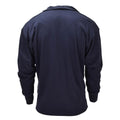 Origineel Nederlands Militair Thermisch Ondershirt Lange Mouw Halve Ritssluiting Blauw