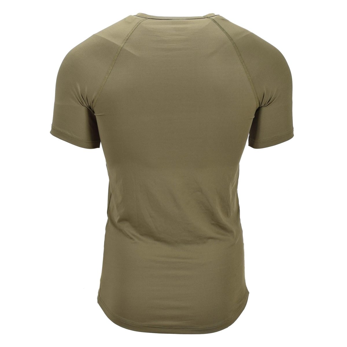 Origineel Nederlands Militair Thermisch Ondershirt Korte Mouw Lichtgewicht Olijfgroen