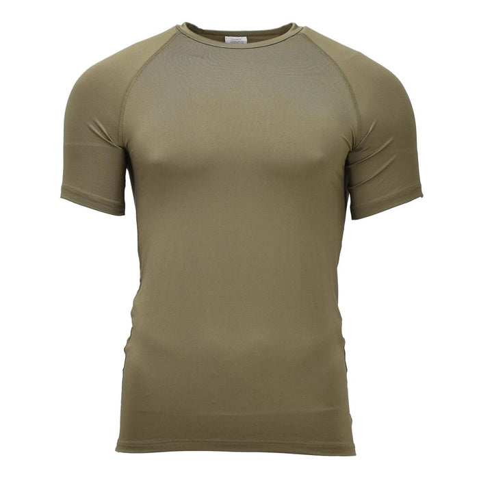 Origineel Nederlands Militair Thermisch Ondershirt Korte Mouw Lichtgewicht Olijfgroen - GoMilitar