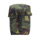 Original Dutch Military DPM camo molle pouch with buckle closure for tactical gear and outdoor use.