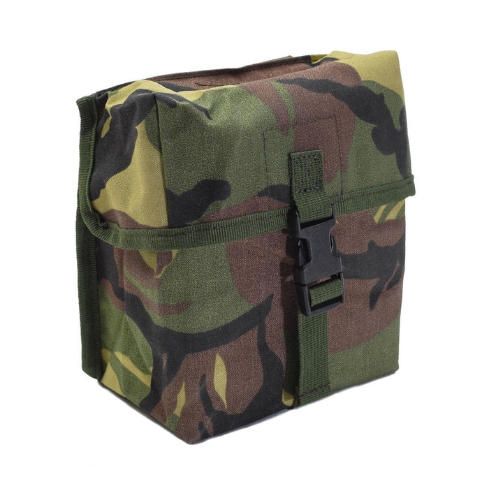Origineel Nederlands Militair universeel molle zakje gespsluiting DPM softshell NIEUW - GoMilitar