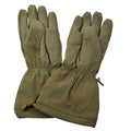 Originele Nederlandse Militaire Winter ECWS Handschoenen Waterdicht Geitenleer Palm Olijf
