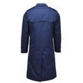 Originele Nederlandse militaire dames trench jas vast blauwe regenjas gewatteerde voering