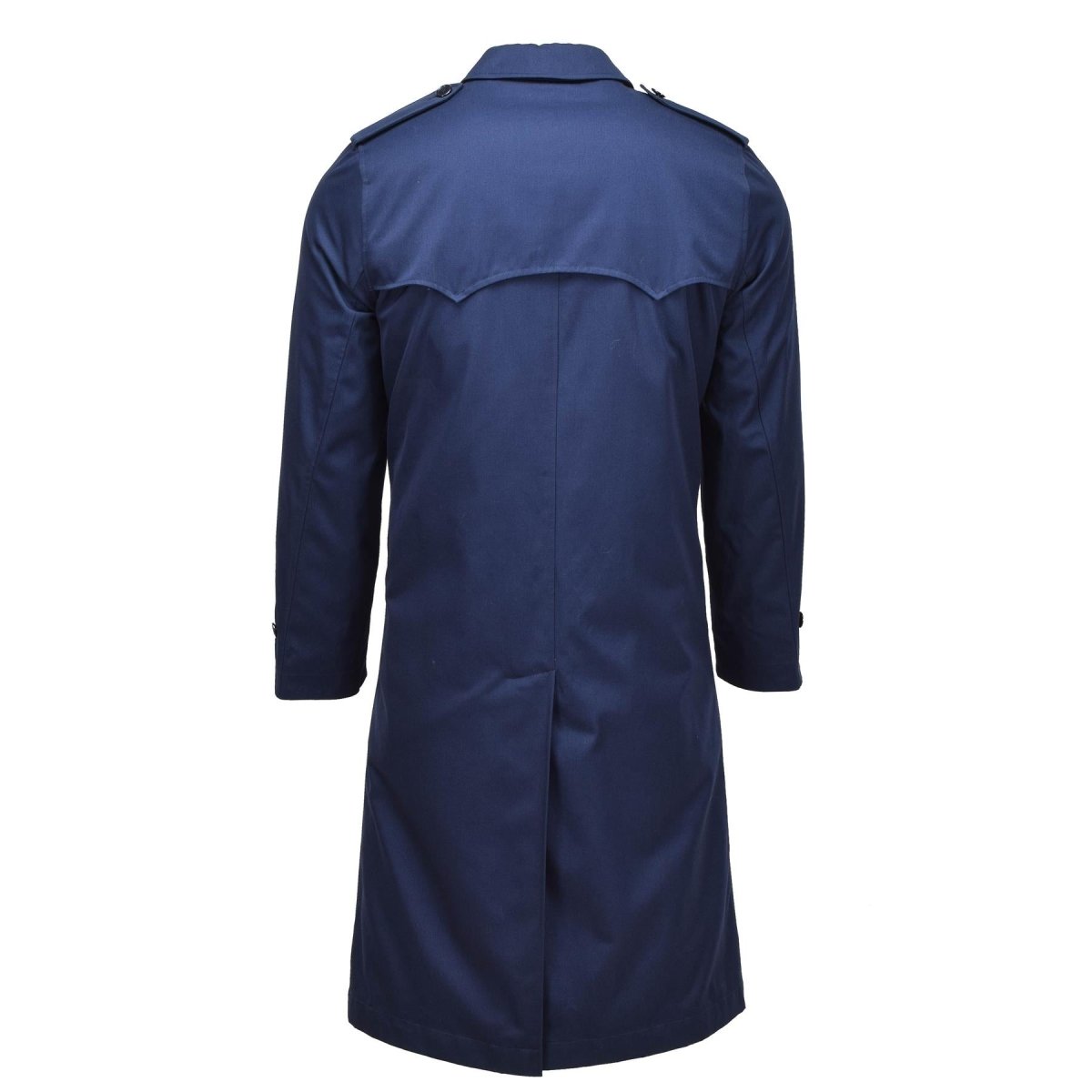Originele Nederlandse militaire dames trench jas vast blauwe regenjas gewatteerde voering