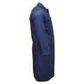 Originele Nederlandse militaire dames trench jas vast blauwe regenjas gewatteerde voering