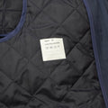 Originele Nederlandse militaire dames trench jas vast blauwe regenjas gewatteerde voering