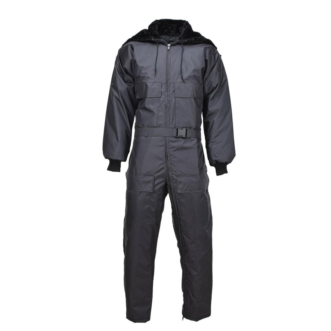 Originele Nederlands militair werk Coverall Hooded Cold Weather Jumpsuit gewatteerde voering