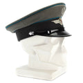 Oorspronkelijke Oost -Duitse NVA -leger Vizier Cap Air Forces Military Peaked Hat Nieuw