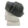 Originele Oost -Duitsland leger officier winterhoed koud weer ushanka faux fur nieuw