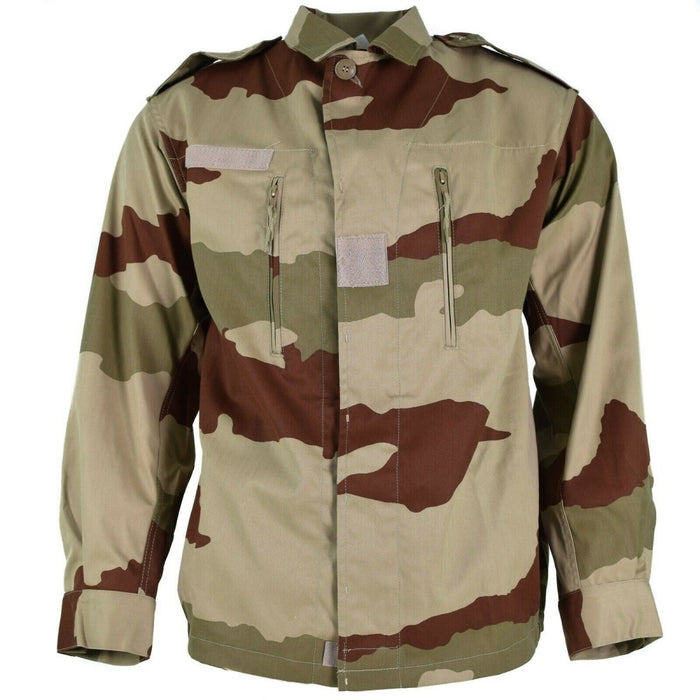 Origineel F2-jack van het Franse leger Woestijncamouflage Franse militaire overschotuitgave - GoMilitar