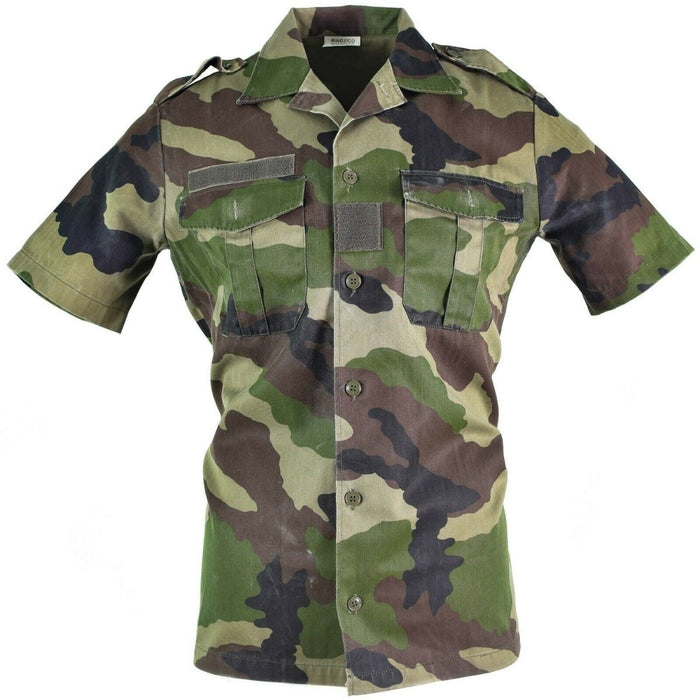 Origineel Frans leger F2 shirt boscamo CCE korte mouwen shirts - GoMilitar