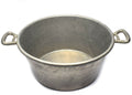 Origineel Frans leger grote kookpot. Aluminium militaire puinhoop tin pot pan