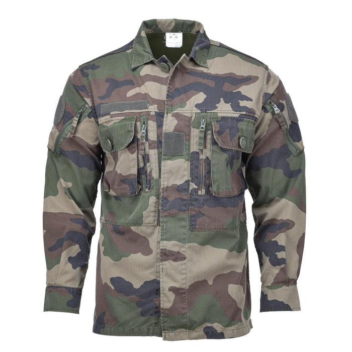 Origineel Frans militair veldjack lichtgewicht ripstop CCE camouflageshirts - GoMilitar