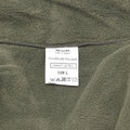 Originele Franse militaire fleece jas Polar warm versterkte hoge nek olijf nieuw