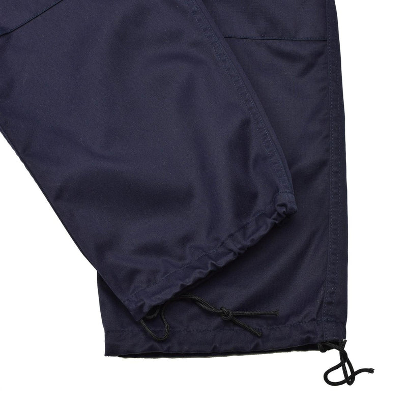 Original French Military police pants F1 model with adjustable belt work trousers - GoMilitar