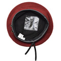 Origineel Frans militair Red Beret Hat Man Force Army Wol Lichtgewicht Cap Nieuw