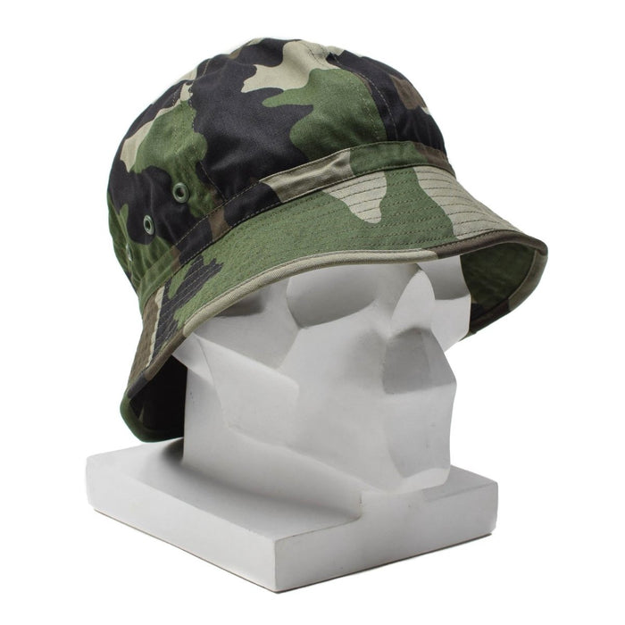 Originele Franse militaire zachte bushhoed CCE camo panama bucket lichtgewicht NIEUW - GoMilitar