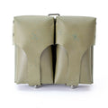 Originele Duitse leger munitie tijdschriften zakje dubbele pvc gecoate mags mag olive od