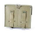 Originele Duitse leger munitie tijdschriften zakje dubbele pvc gecoate mags mag olive od