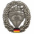 Originele Duitse legerbaretbadge CIR Insignia militaire overtollige metalen pin