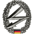 Origineel Duitse leger Beret Cap Insignia Badge Cockade Signal Corps Communicatie
