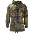 Origineel Duitse leger veldjack Parka Militaire uitgifte Hooded Flecktarn Combat