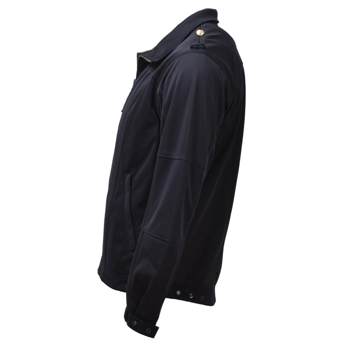 Originele Duitse leger mariene ritsjack zwarte softshell hoge kraag gevechten nieuw